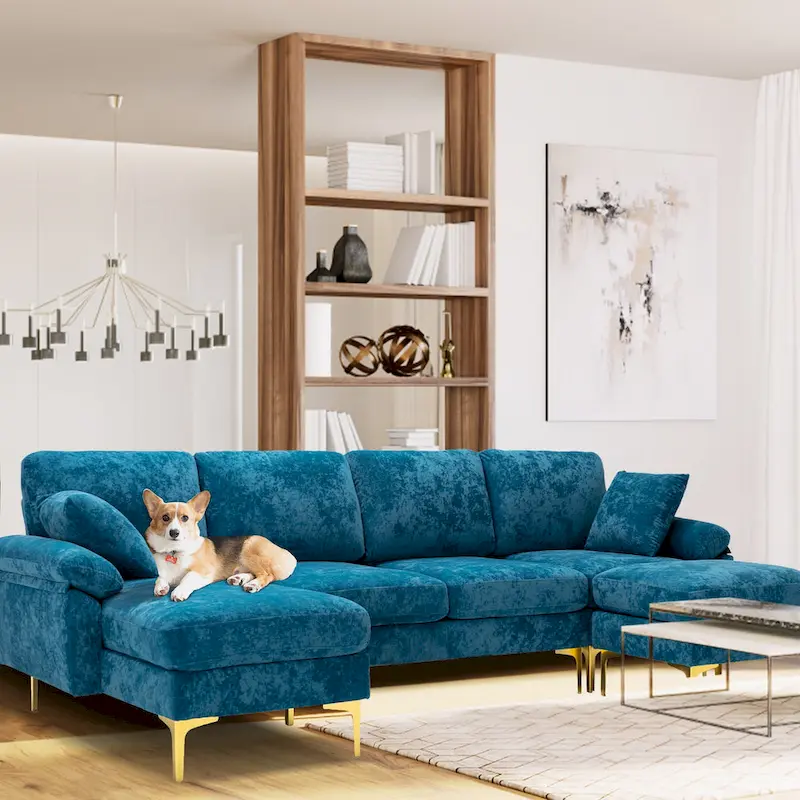 Kata 115 Sectional Sofa with Ottman