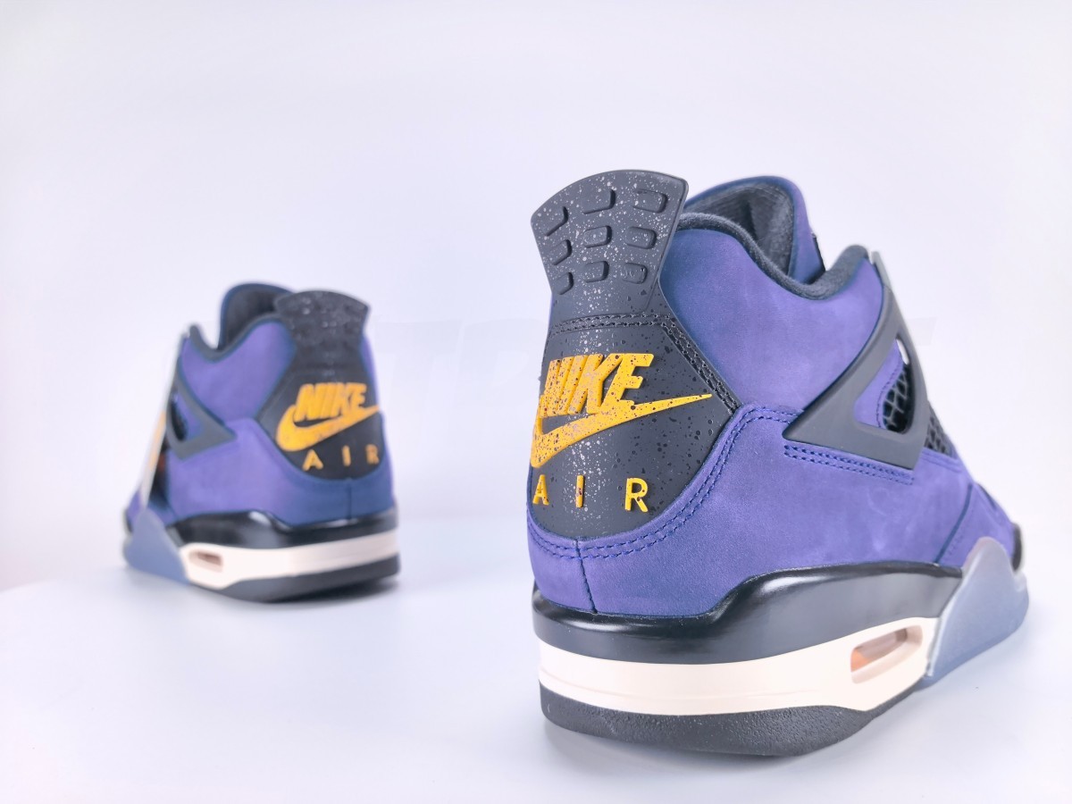 Air Jordan 4 Retro Lakers Imperial Purple - Aktrende