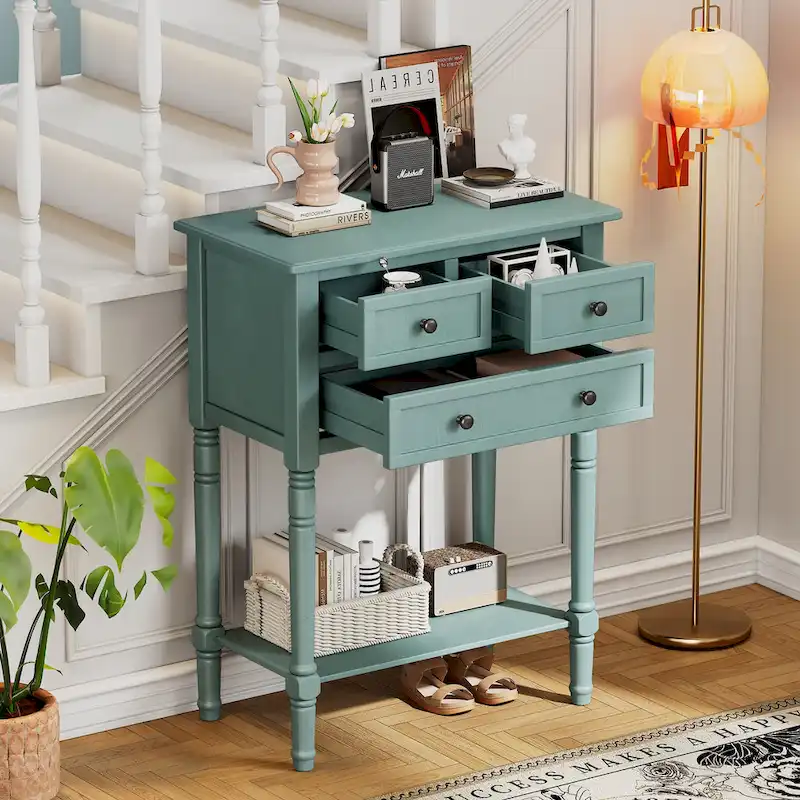 Narrow Console Table Slim Sofa Table