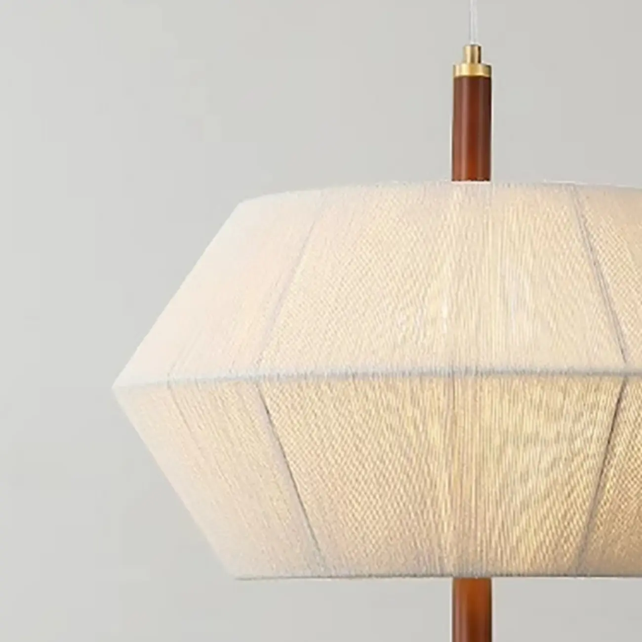 Modern Woven Fabric Dining Room Pendant Light