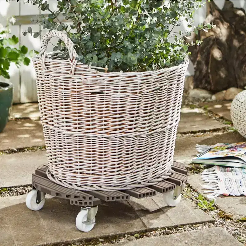 Tierra Garden 20 Round WPC Plant Caddy