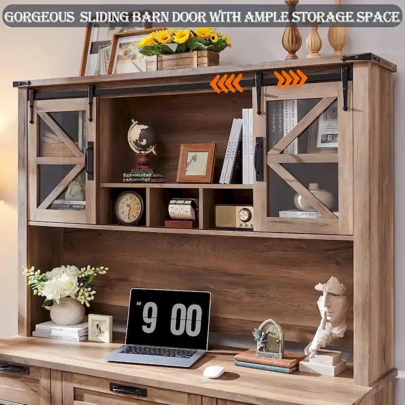 42 Farmhouse Desk Hutch, Only Match Afulyperfllc's Farmhouse Desk