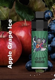 IGET BAR Plus 6000+ Puffs Pod Kit（with WALA brand Device）21 Flavors