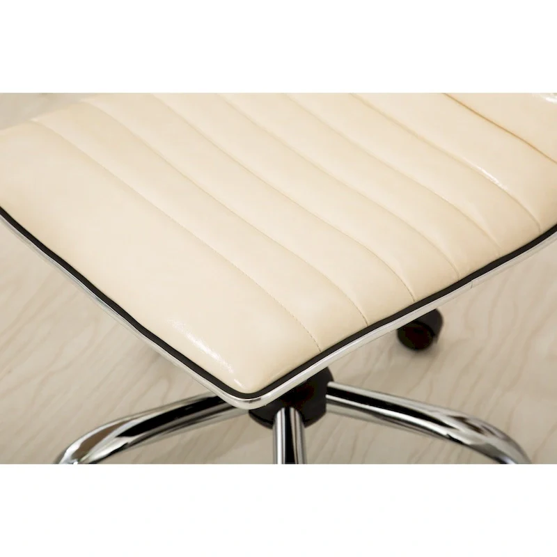 Carson Carrington Lund Modern Chrome Office Chair