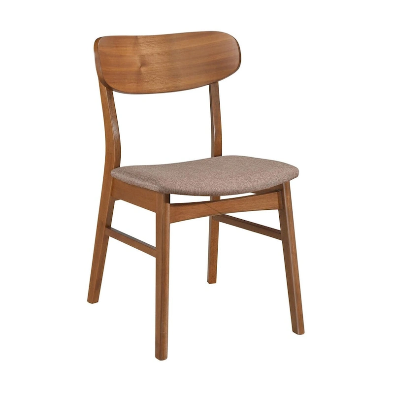 Whisten Walnut 7-piece Solid Wood Dining Set