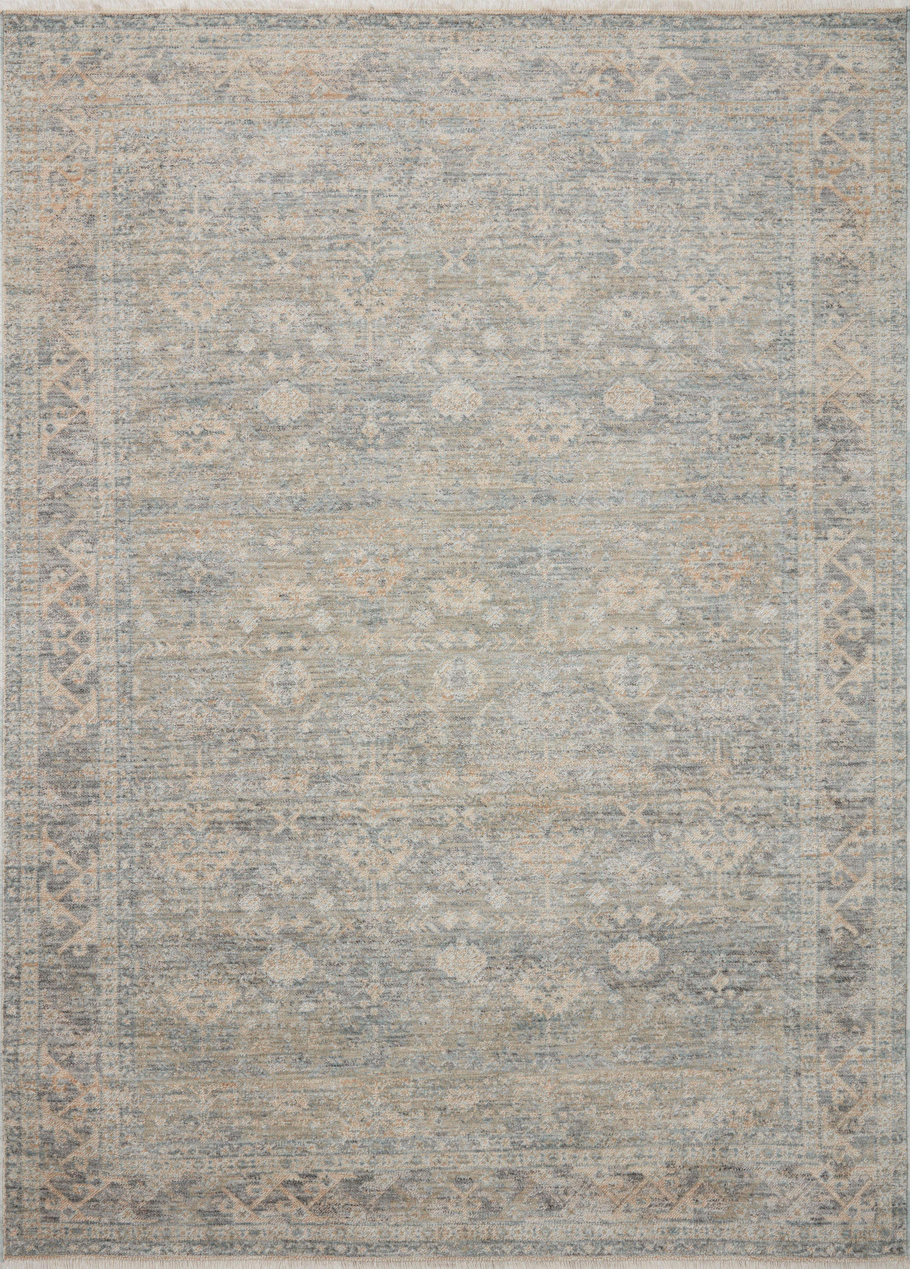 Blake Sky / Beige Rug
