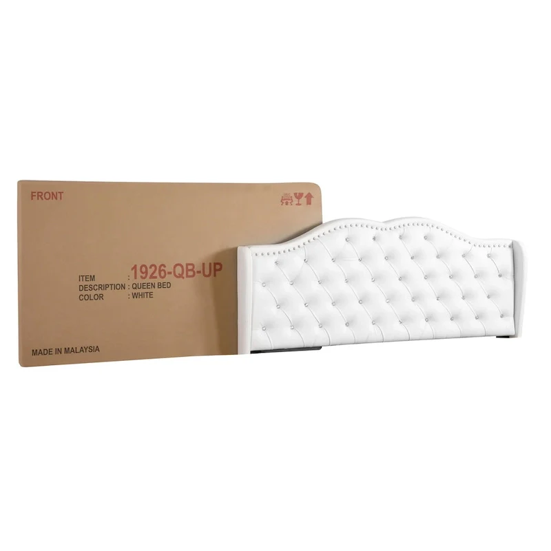 Joy Jewel Tufted Upholstered Bed