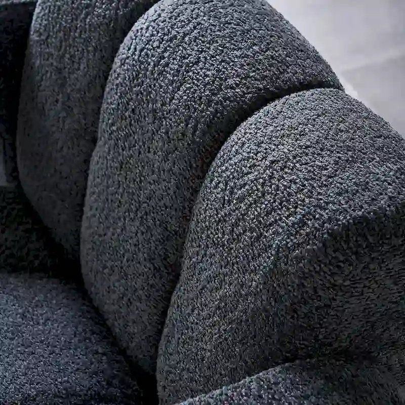 31.10  Wide Boucle Upholstered Accent Chair