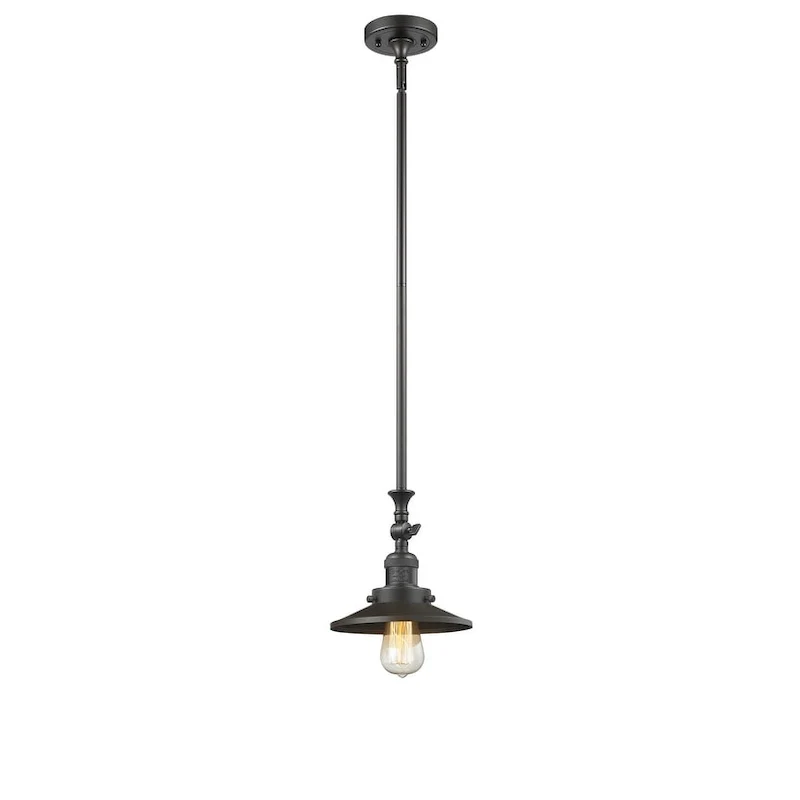 Innovations Lighting Railroad 8  Wide Adjustable Mini Pendant