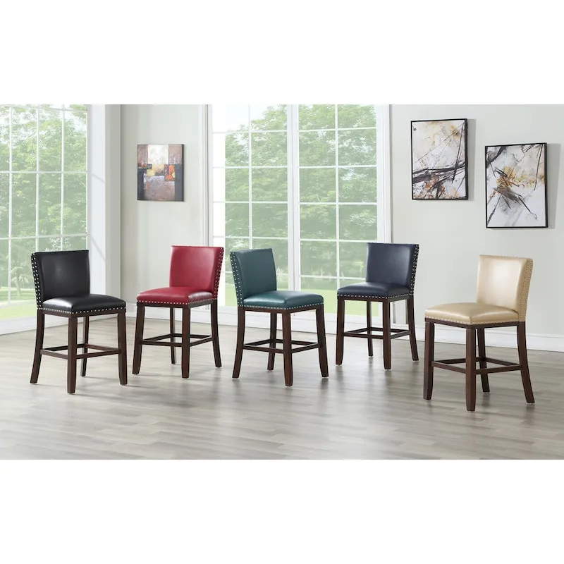 Toledo Upholstered Counter Stools (Set of 2) by