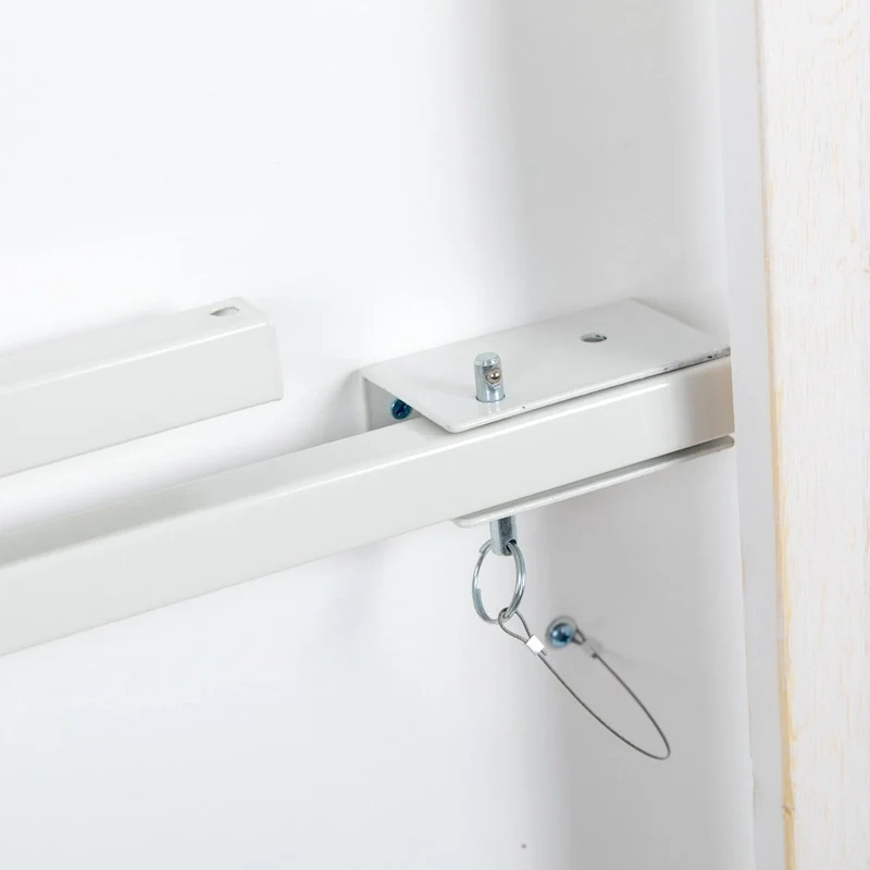 Solid Pine Folding Farm Table Set with 6 Benches