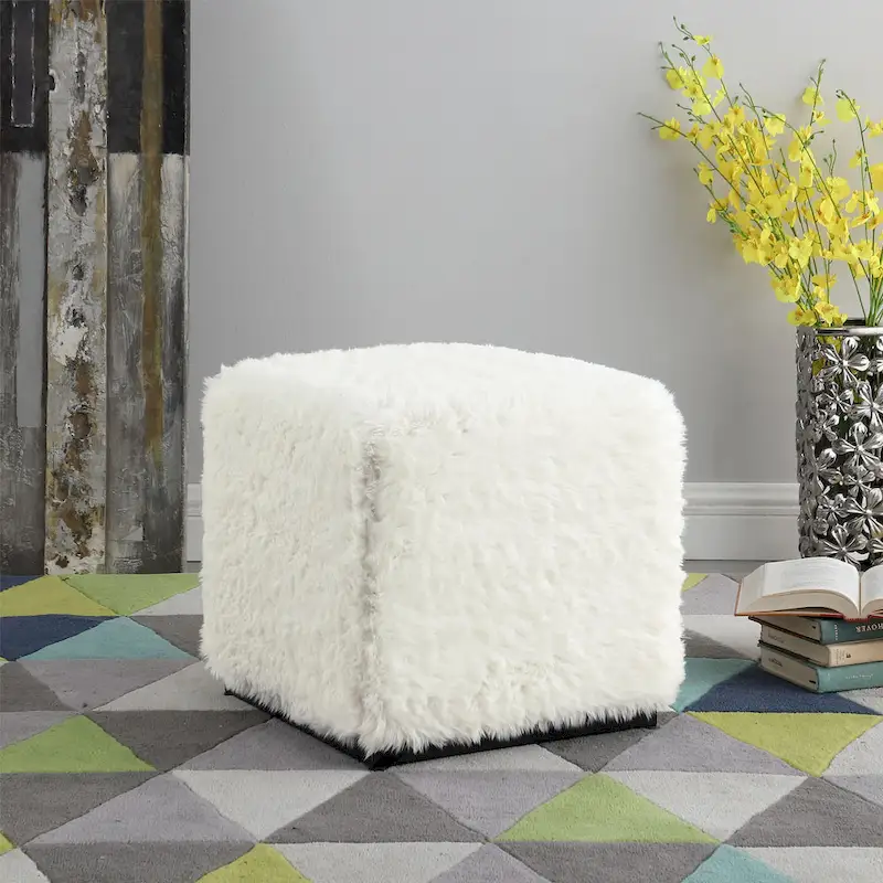 Modern Cube Ottoman
