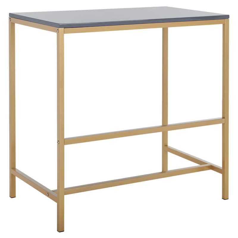 SAFAVIEH Aleen Glossy Wooden Desk