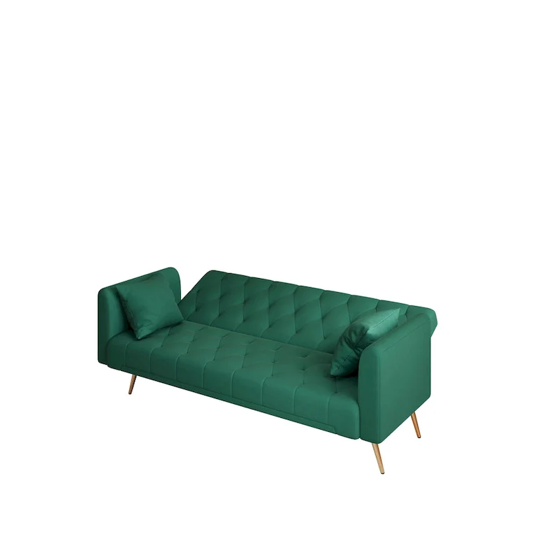Upholstered Convertible Double Folding Sofa Bed - 19.00 x 71.00 x 30.00