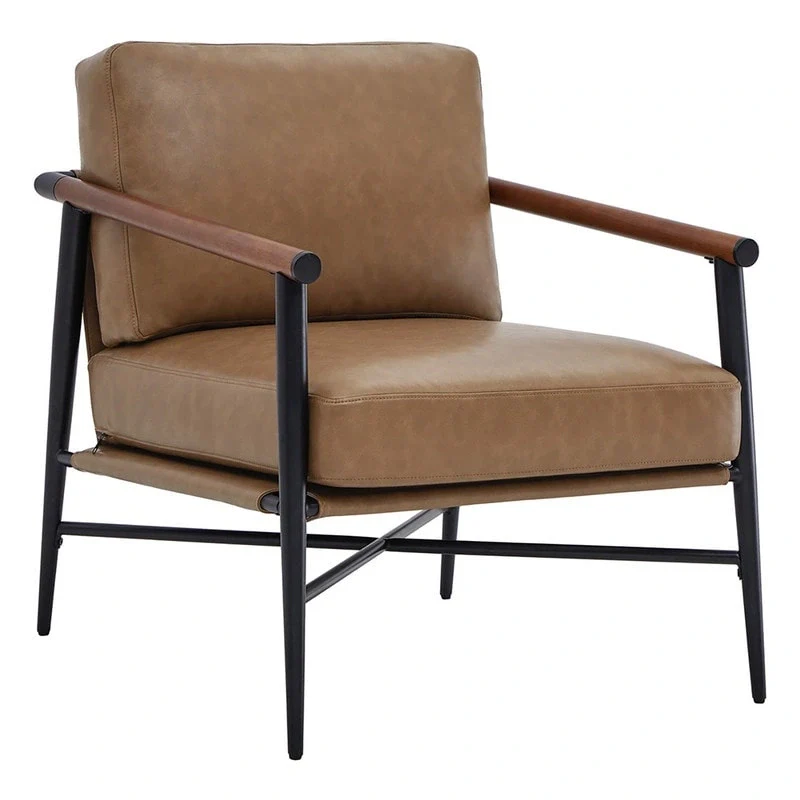Mid Century Modern Upholstered Accent Chair