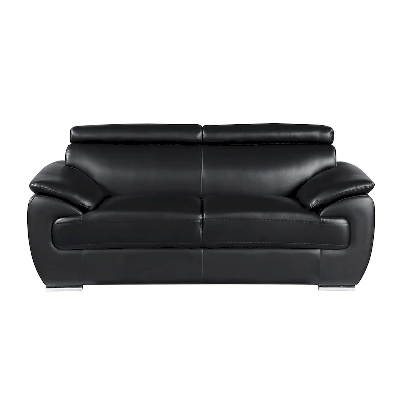 Genuine Leather Loveseat