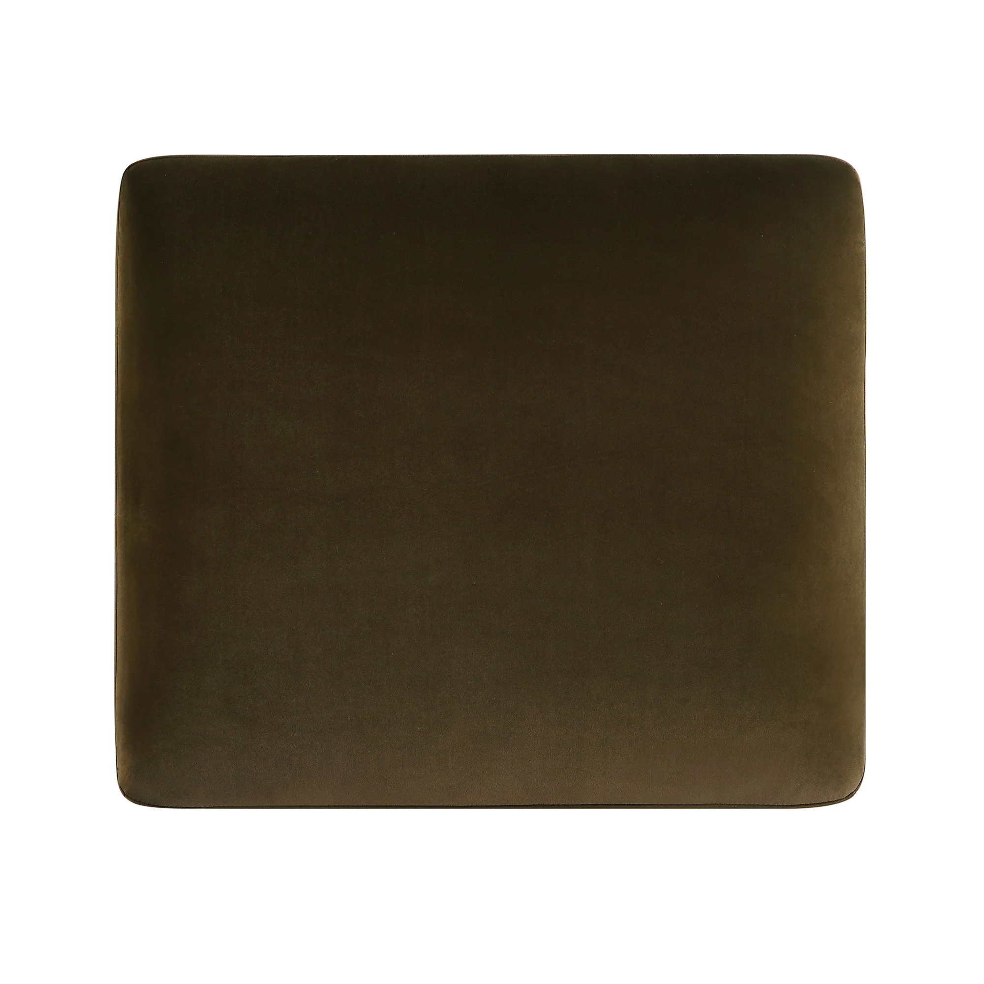 Seaweed Velvet Sofa, Footstool