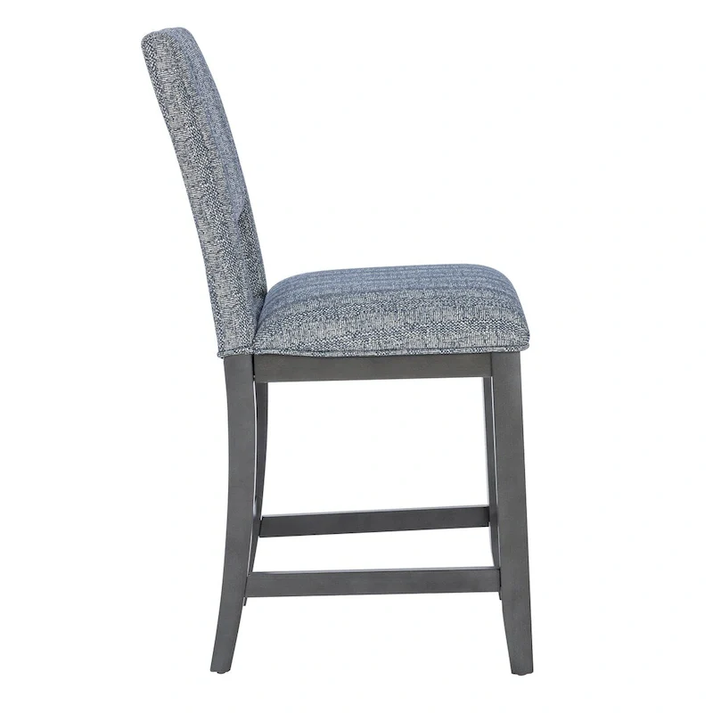 Wilson Grey Wooden 7-Piece Counter Height Dining Set