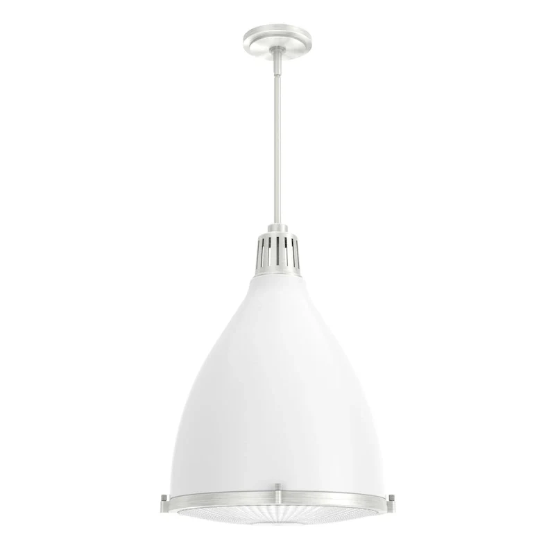 Hunter Bluff View Retro 16  3-Light Pendant - Kitchen Island, Dining Room, Entry - Mid-Century Modern, Industrial, Transitional