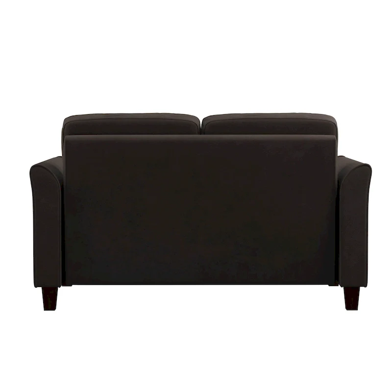 iLounge Waverly Microfiber Loveseat