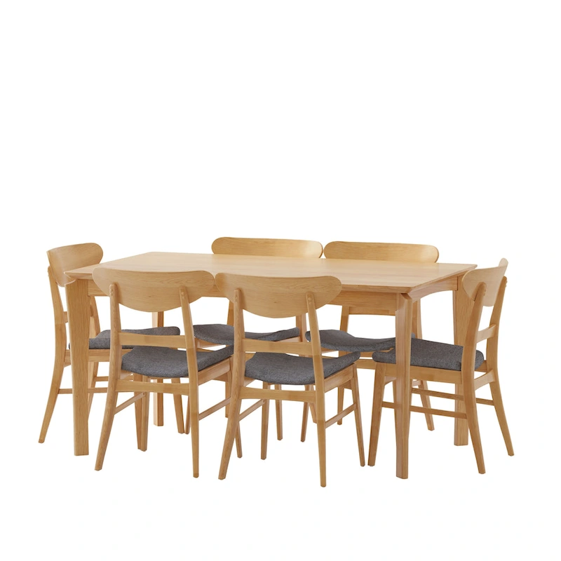 Amesbury Wood 7 Piece Dining Set by Christopher Knight Home