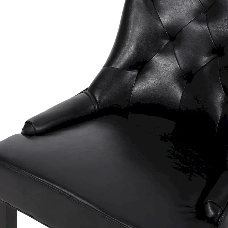 Cheney Tufted Dining Chairs (Set of 6) by Christopher Knight Home