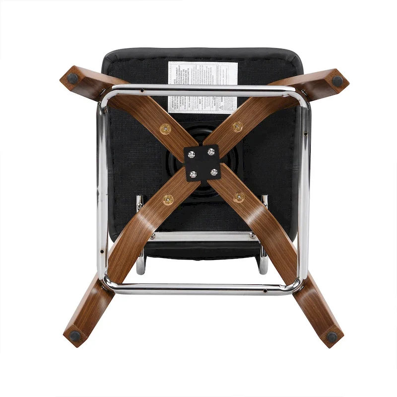 Swivel Counter Height Bar Stool with PU Leather Seat