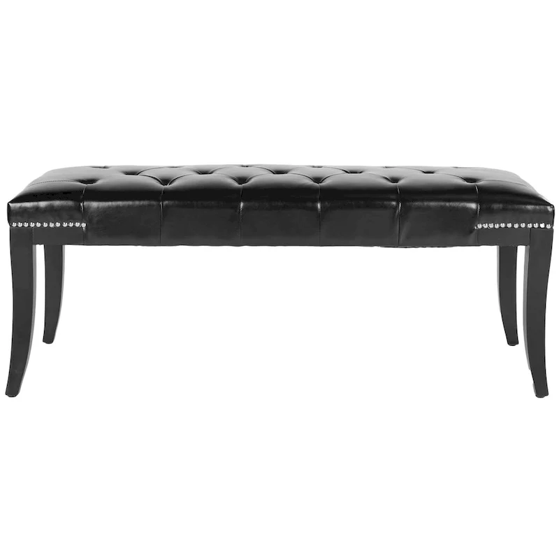 Tufted Nailhead Bench 48