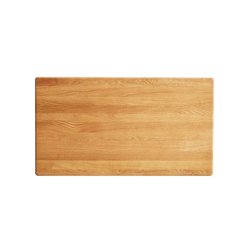 Nestfair Natural Solid Oak Wood Desk with Drawer