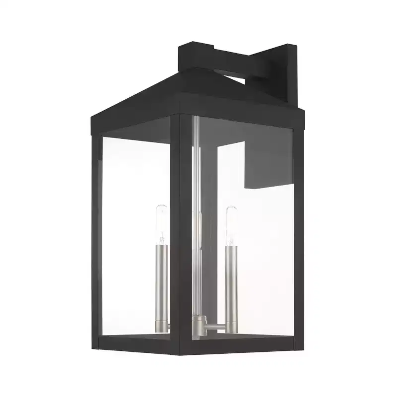 Livex Lighting Nyack 3 - Light Wall Light in Black