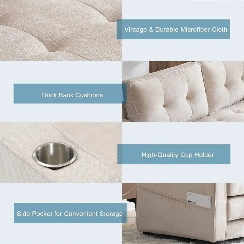 VINGLI Loveseat Sleeper