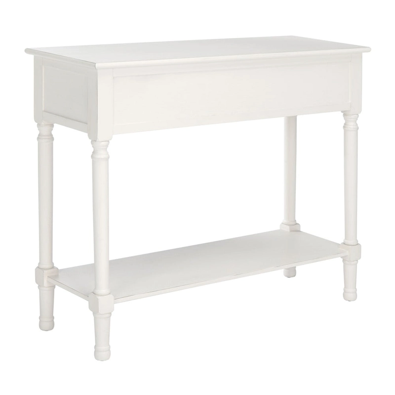 SAFAVIEH Leonia 2-Drawer Console Table - 35.5  W x 13  L x 29.5  H - 36Wx13Dx30H