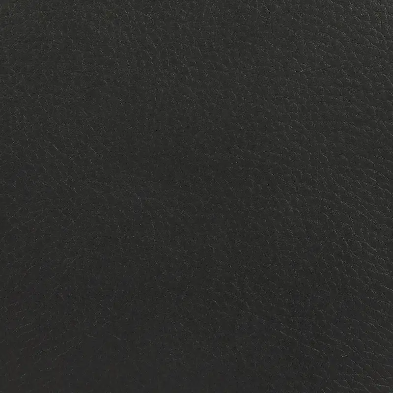 Faux Leather Swivel Ottoman - Round