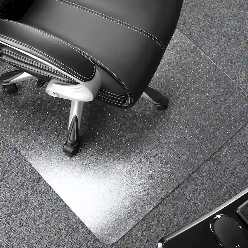 Valuemat Plus Polycarbonate Rectangular Chair Mat for Low Pile Carpets - 48 x 60