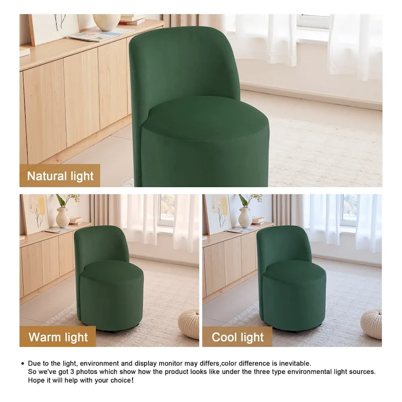 UIXE Luxury Upholstered Dining Chairs Dining Room Kitchen Side Chair