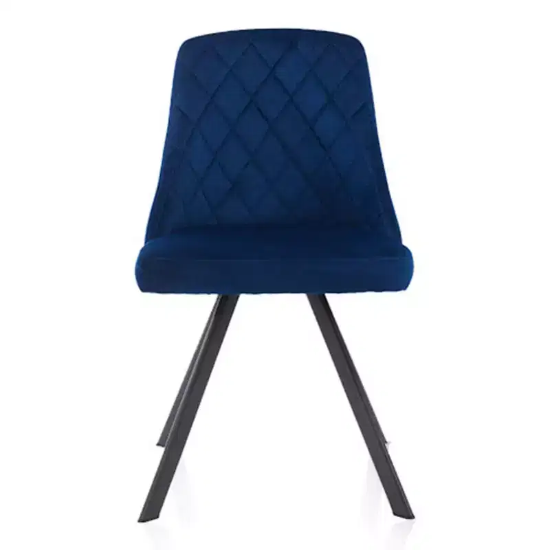 24/7 Shop At Home Set of 2 Lina Diamond Stitched Accent Chairs
