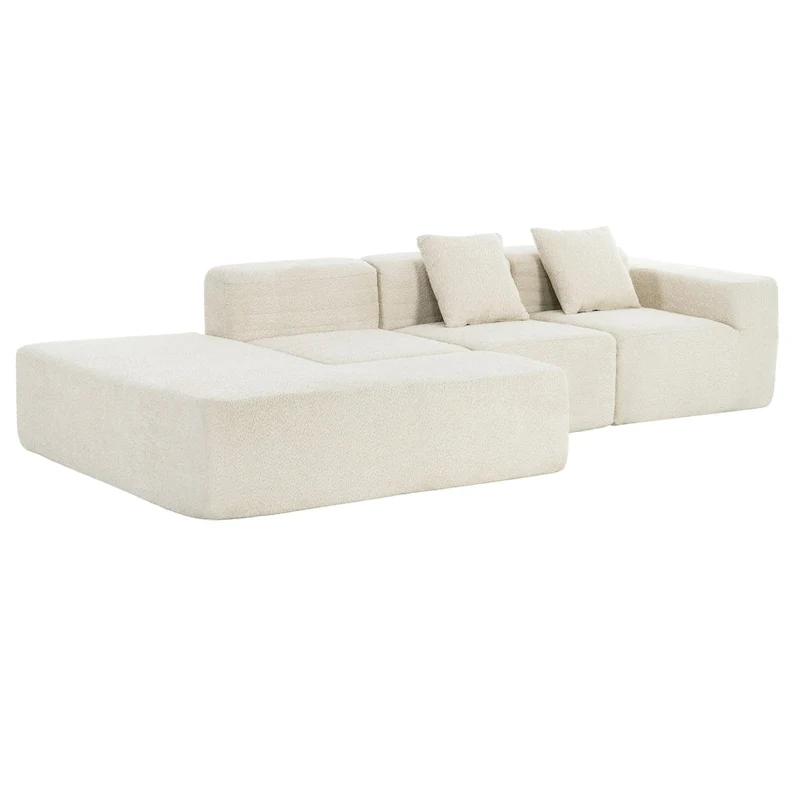 Sectional Sofa Full-compressed Sofa Couch Free-combined Sofa