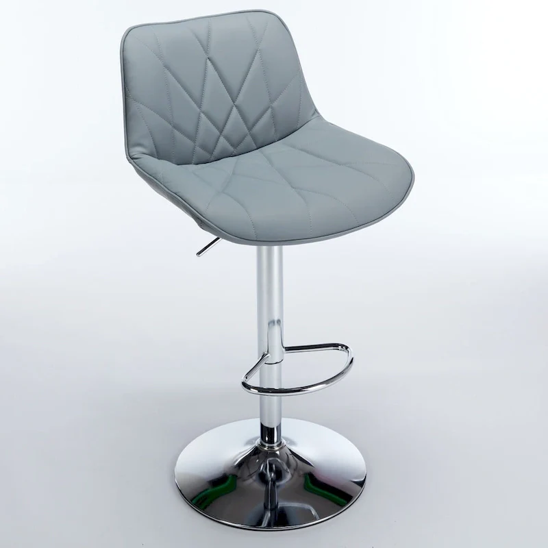 Swivel Bar Stools with Back - Multiple Colors