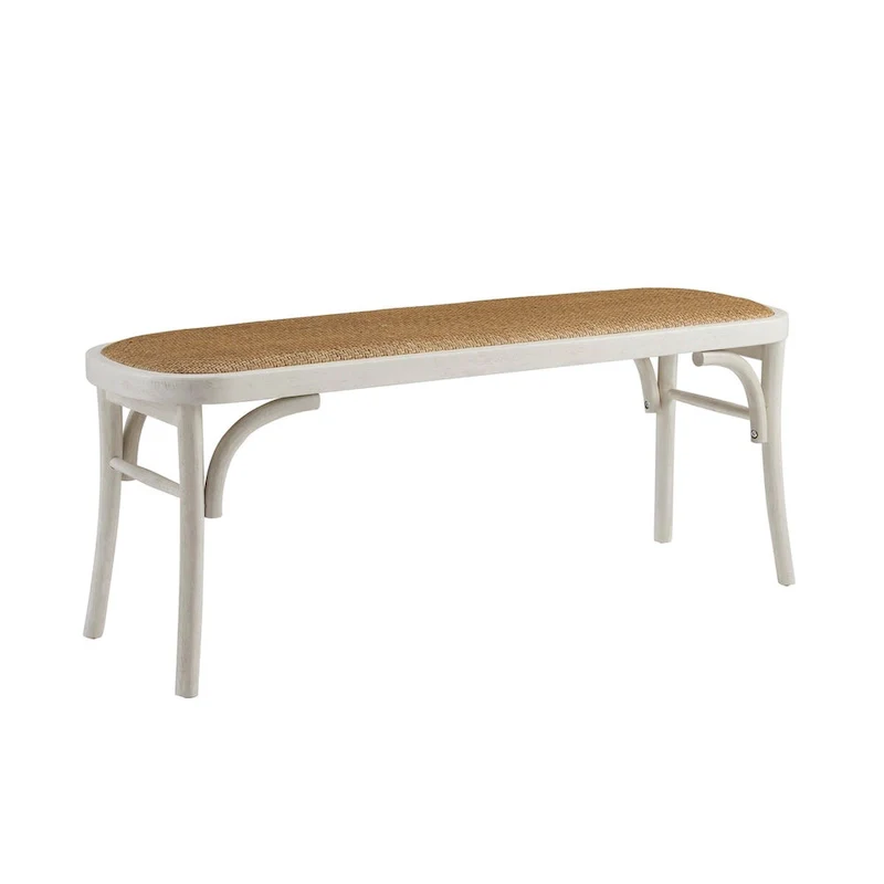 Bernsley Bentwood Rattan Dining Bench