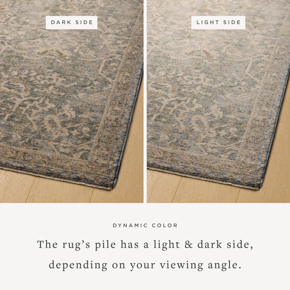 Junie Blue/Natural Rug