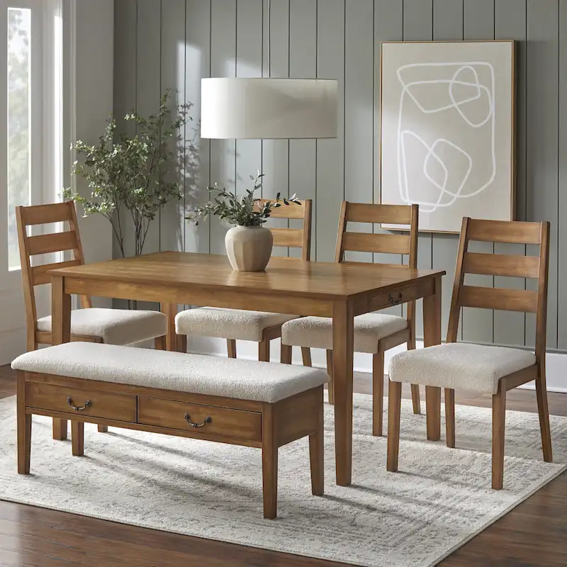 Palmer Solid Wood Dining Chairs - 2 Pack