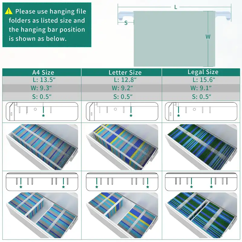 4 Drawer Lockable Steel File Cabinet