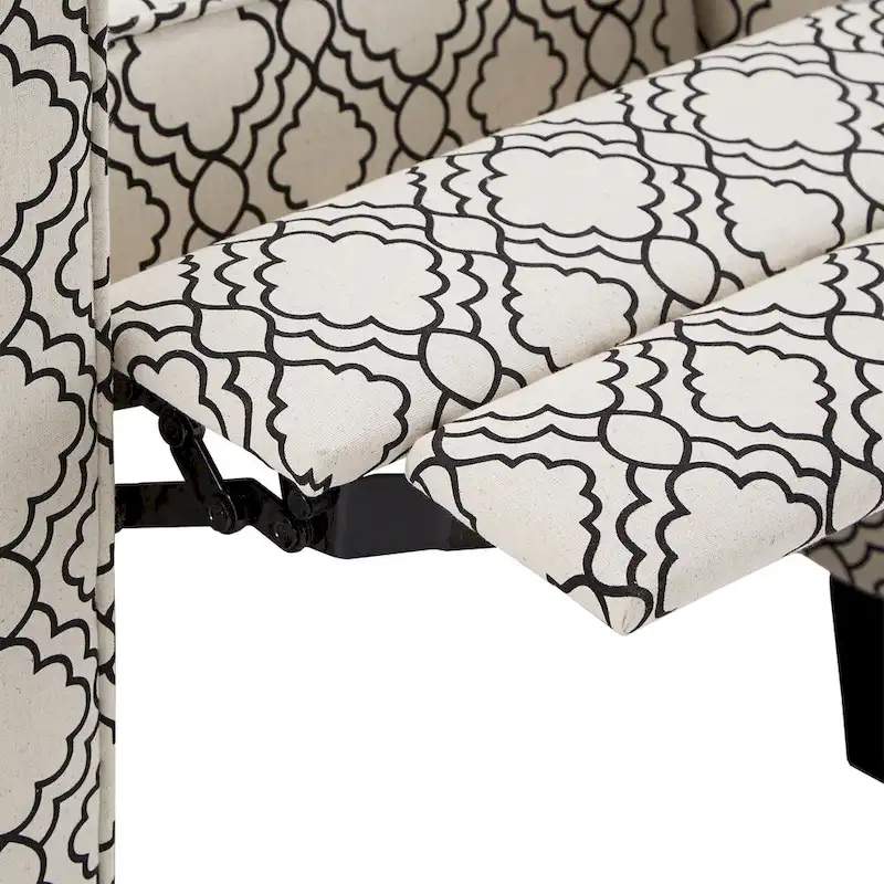 Tabitha Fabric Push Back Recliner by iNSPIRE Q Modern