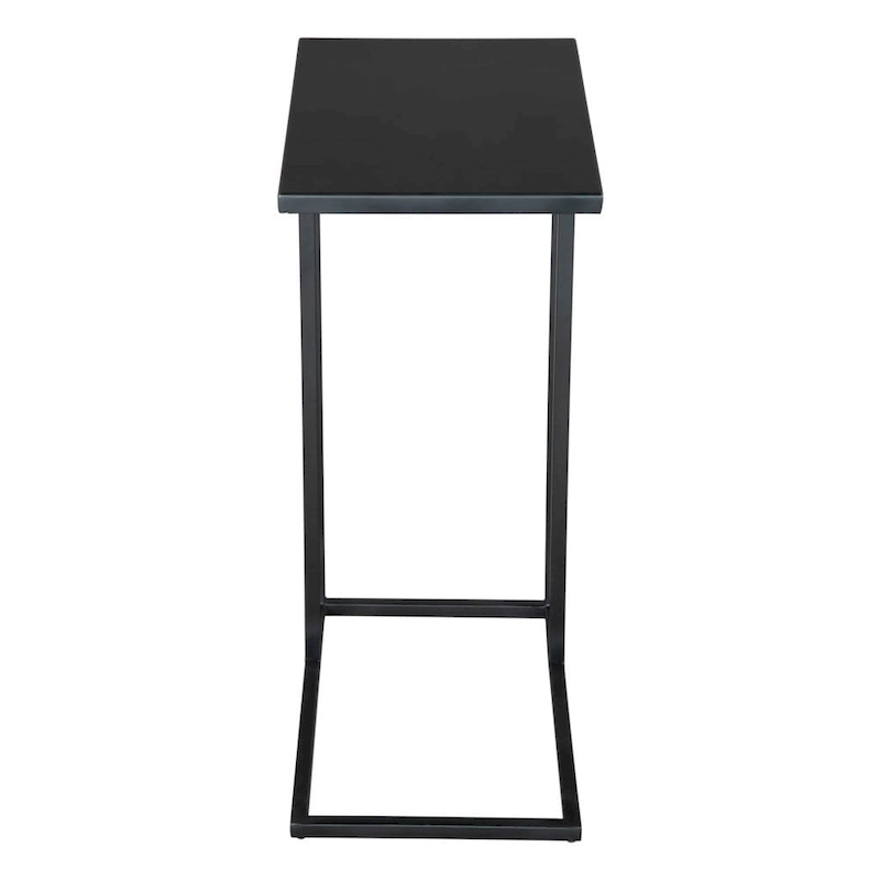 HomeRoots 24 Black Iron Abstract End Table - 17' X '23.6' X '11