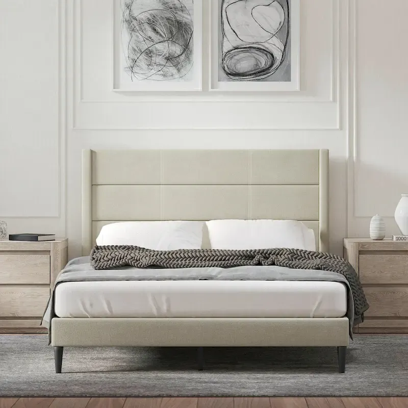 Pax Upholstered Platform Bed