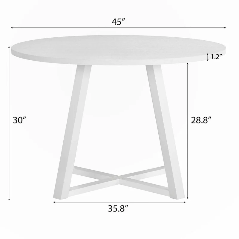 Avant 5-Piece Round Dining Set