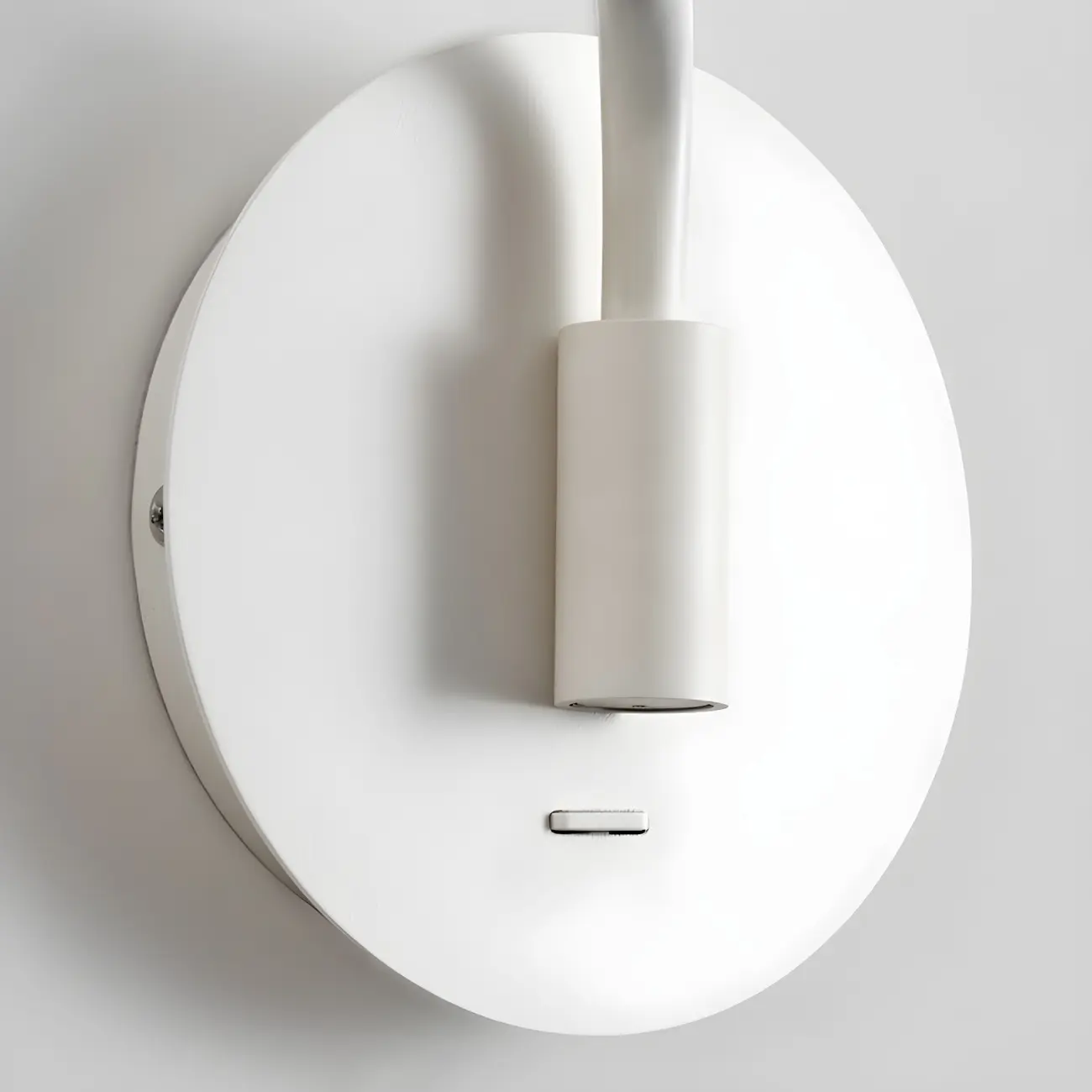 Modern Metal Cylinder Swing Arm Wall Light