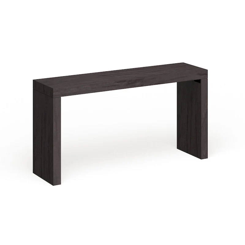 Black Wood Veneer Dillon Console Table