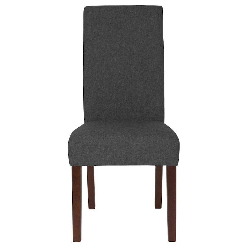 Tufted Parsons Chair with Side Panel Detail
