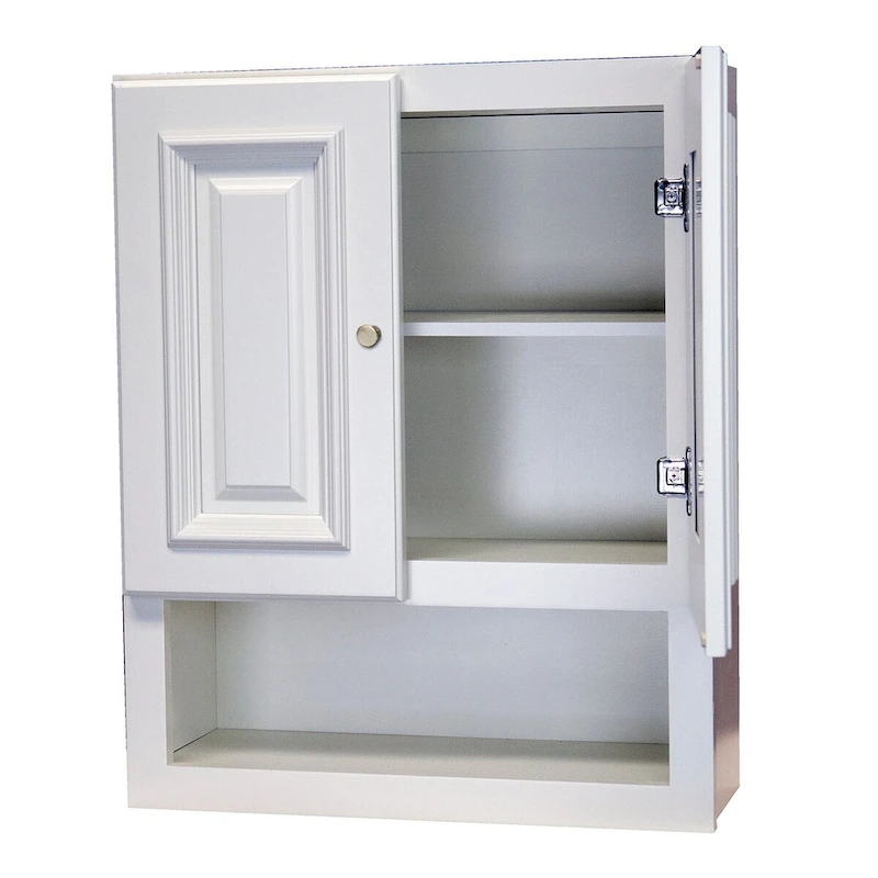 2126 Linen White Bathroom Wall Cabinet